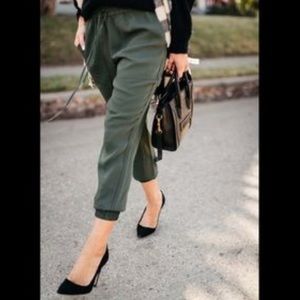 Ann Taylor Olive Joggers
